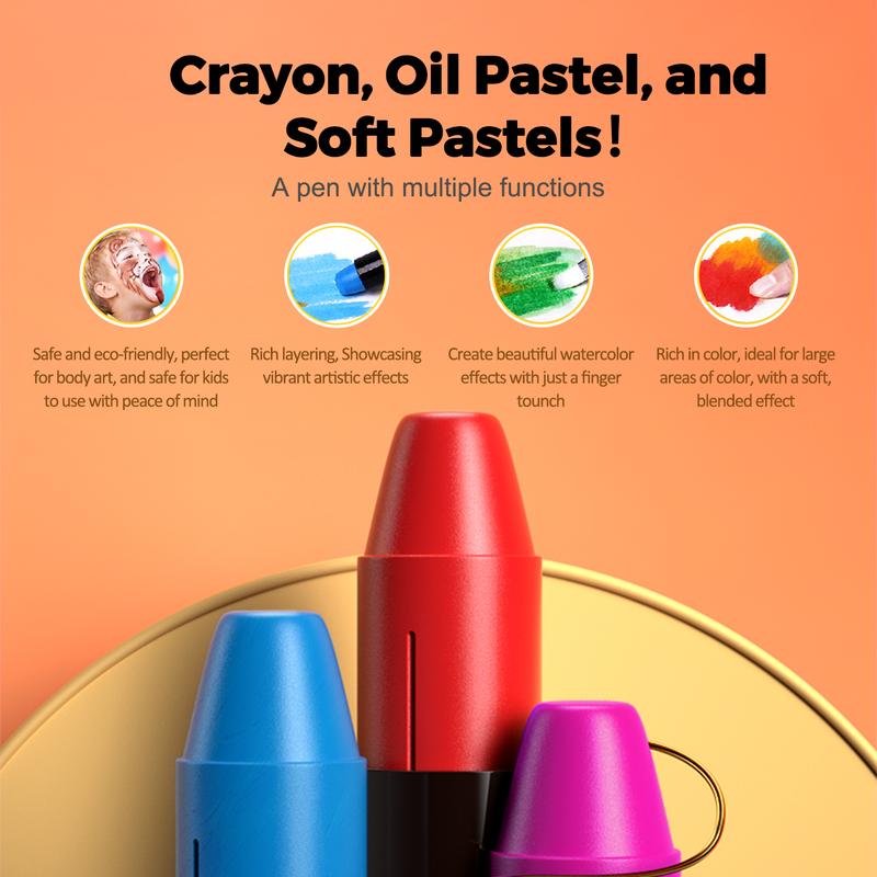 Jumbo Silky Crayons