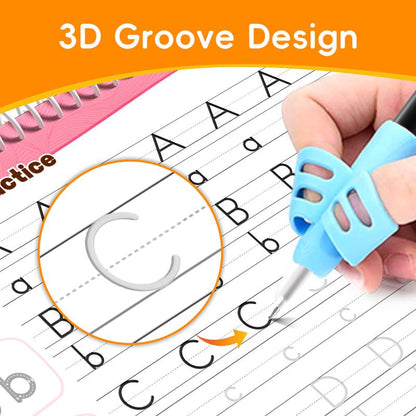 TIMETOME Reusable Writing & Drawing Workbook Set for Kids