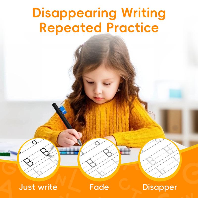 TIMETOME Reusable Writing & Drawing Workbook Set for Kids