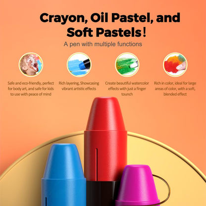 Jumbo Silky Crayons